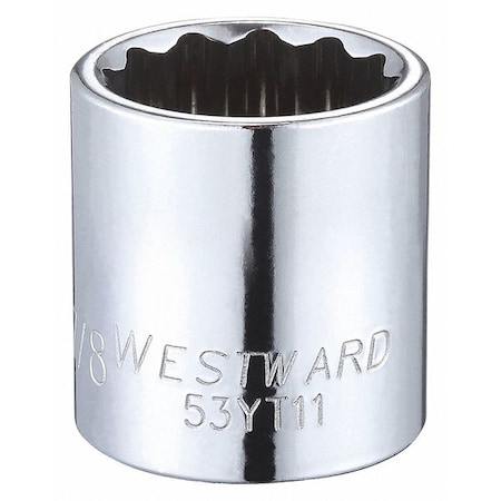 WESTWARD 3/8 in Drive, 7/8