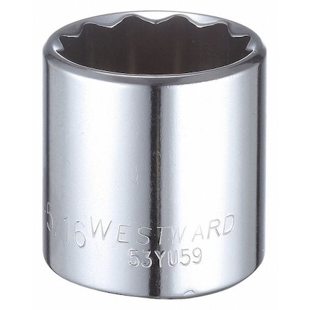 WESTWARD 1/2 in Drive, 1-5/16