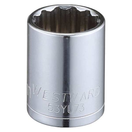 1/2 in Drive, 22mm Torx® Metric Socket, 12 Points MPN:53YU73