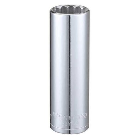 1/2 in Drive, 19mm Torx® Metric Socket, 12 Points MPN:53YV49