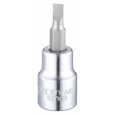 3/8 in Drive Slotted Socket Bit SAE 3/16 in Tip, 1 13/16 in L MPN:53YV95