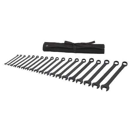 Combo Wrench St, Steel, Black Oxide, Offset MPN:54DG10