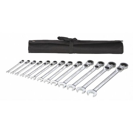 Combo Wrench St, Steel, Fll Plish, Flexible MPN:54DG28