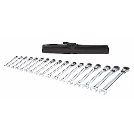 Combo Wrench St, Steel, Fll Plish, Flexible MPN:54DG29