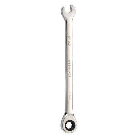 Ratcheting Wrench, Combination, SAE, 9/32