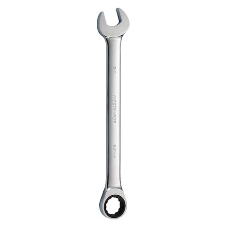 Ratcheting Wrench, Combination, SAE, 2