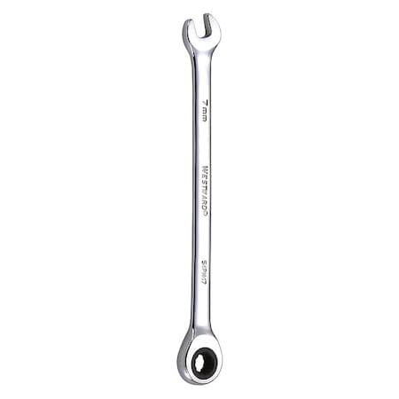Ratcheting Wrench, Combination, Metric, 7m MPN:54PN47