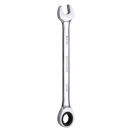 Ratcheting Wrench, Combination, 12 pt.24m MPN:54PN63