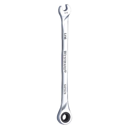 Wrench, Combination/Extra Long, SAE, 1/4