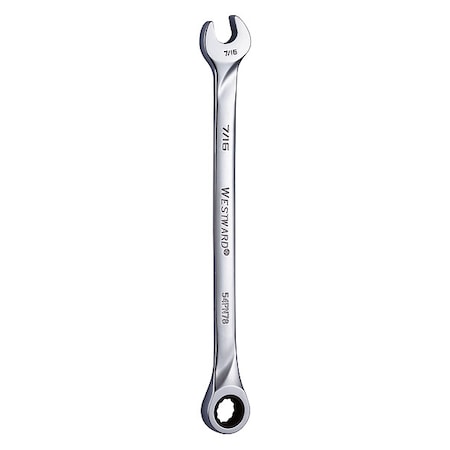 Wrench, Combination/Extra Long, SAE, 7/16