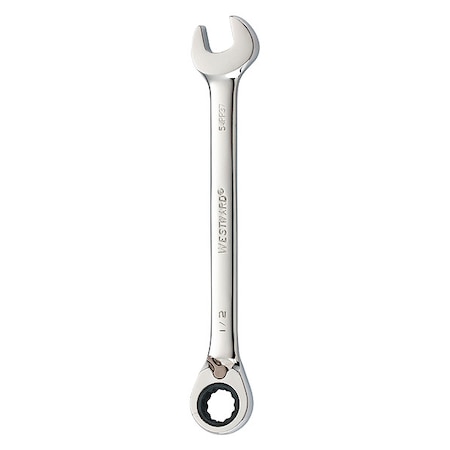 Ratcheting Wrench, Combination, SAE, 1/2