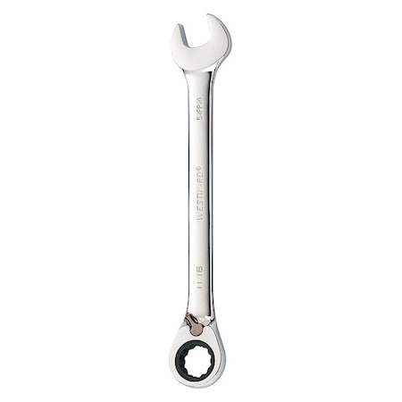 Ratcheting Wrench, Combination, SAE, 11/16