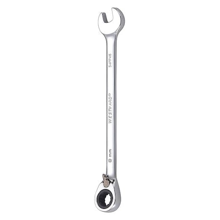 Ratcheting Wrench, Combination, Metric, 8m MPN:54PP46