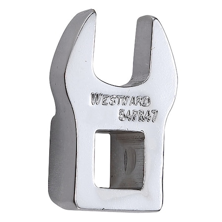Crowfoot Socket Wrench, 11mm Socket, Crwft Wrnch, Stl, DrvSz 3/8