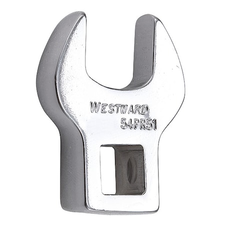 Crowfoot Socket Wrench, 15mm Socket, Crwft Wrnch, Stl, DrvSz 3/8