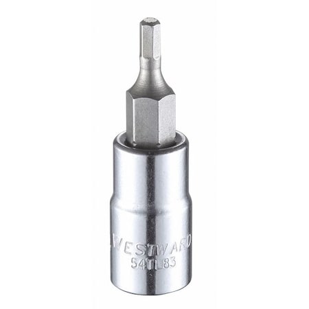 1/4 in Drive Hex Socket Bit SAE 7/64 in Tip, 1 1/2 in L MPN:54TL83