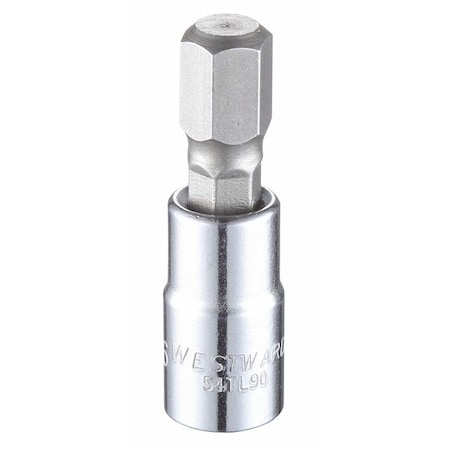 1/4 in Drive Hex Socket Bit SAE 5/16 in Tip, 1 1/2 in L MPN:54TL90