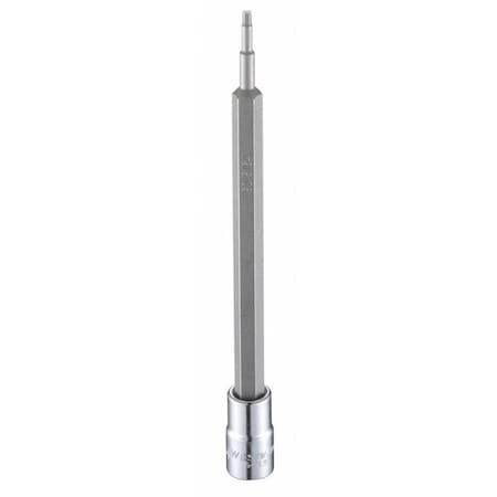 1/4 in Drive Hex Socket Bit SAE 5/64 in Tip, 4 3/4 in L MPN:54TL92