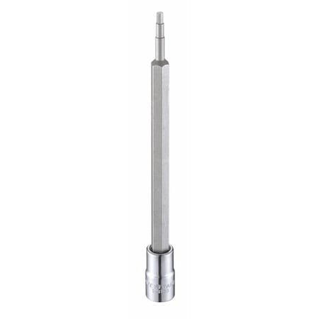 1/4 in Drive Hex Socket Bit SAE 3/32 in Tip, 4 3/4 in L MPN:54TL93
