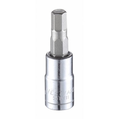 1/4 in Drive Hex Socket Bit Metric 5.5 mm Tip, 1 1/2 in L MPN:54TM11