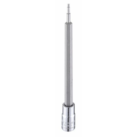 1/4 in Drive Hex Socket Bit Metric 2 mm Tip, 4 3/4 in L MPN:54TM16