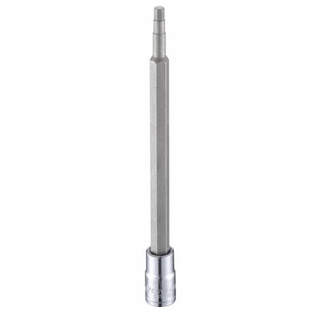 1/4 in Drive Hex Socket Bit Metric 3.5 mm Tip, 4 3/4 in L MPN:54TM19