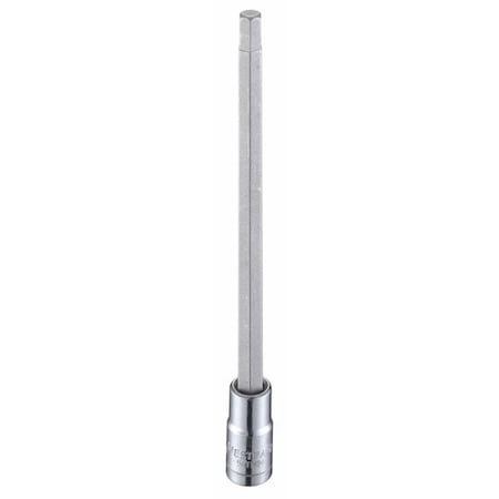 1/4 in Drive Hex Socket Bit Metric 6 mm Tip, 4 3/4 in L MPN:54TM24