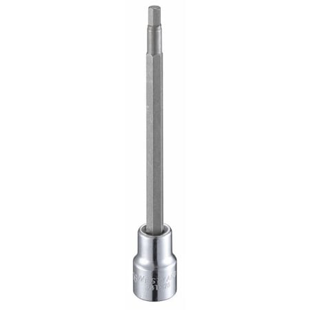 3/8 in Drive Hex Socket Bit SAE 3/16 in Tip, 4 13/16 in L MPN:54TM28