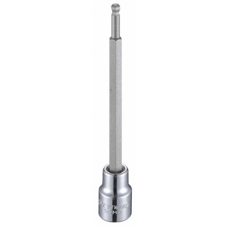 3/8 in Drive Ball Hex Socket Bit SAE 3/16 in Tip, 4 3/4 in L MPN:54TM52