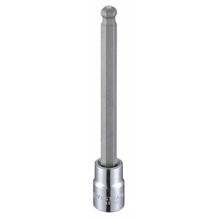 3/8 in Drive Ball Hex Socket Bit SAE 5/16 in Tip, 4 3/4 in L MPN:54TM55