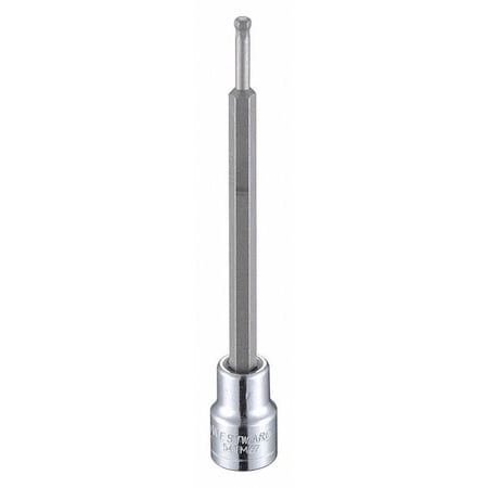 3/8 in Drive Ball Hex Socket Bit Metric 3 mm Tip, 4 13/16 in L MPN:54TM67