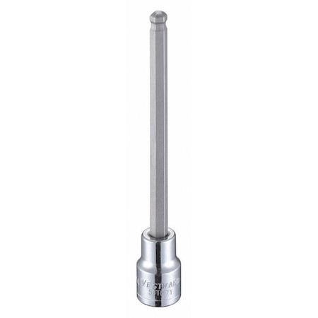 3/8 in Drive Ball Hex Socket Bit Metric 7 mm Tip, 4 3/4 in L MPN:54TM71