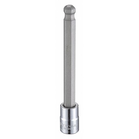 3/8 in Drive Ball Hex Socket Bit Metric 10 mm Tip, 4 3/4 in L MPN:54TM74
