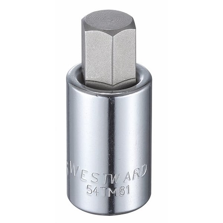1/2 in Drive Hex Socket Bit SAE 9/16 in Tip, 2 1/4 in L MPN:54TM81