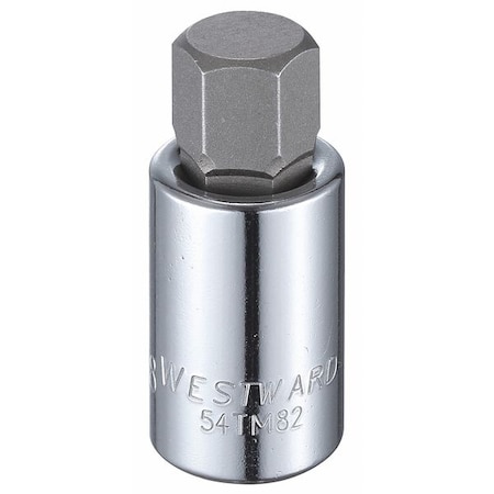 1/2 in Drive Hex Socket Bit SAE 5/8 in Tip, 2 1/4 in L MPN:54TM82