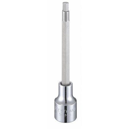 1/2 in Drive Hex Socket Bit SAE 1/4 in Tip, 5 1/4 in L MPN:54TM85