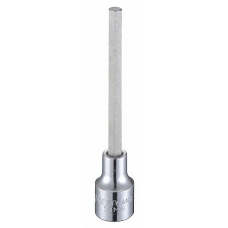 1/2 in Drive Hex Socket Bit SAE 5/16 in Tip, 5 1/4 in L MPN:54TM86
