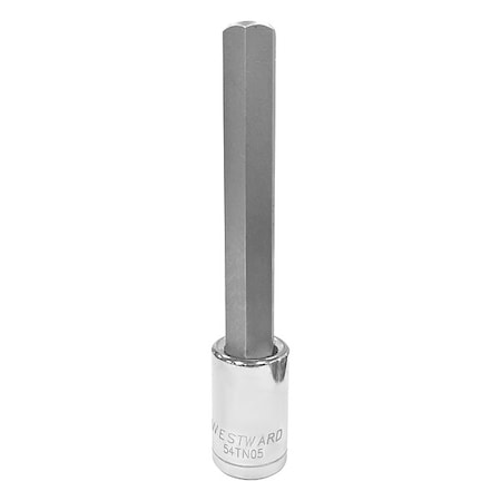 1/2 in Drive Hex Socket Bit Metric 14 mm Tip, 5 1/4 in L MPN:54TN05