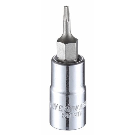 1/4 in Drive Tamper Resistant Torx® Socket Bit SAE T7 Tip, 1 1/2 in L MPN:54TN17