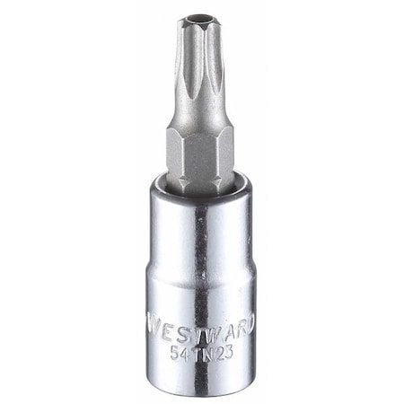 1/4 in Drive Tamper Resistant Torx® Socket Bit SAE T27 Tip, 1 7/8 in L MPN:54TN23