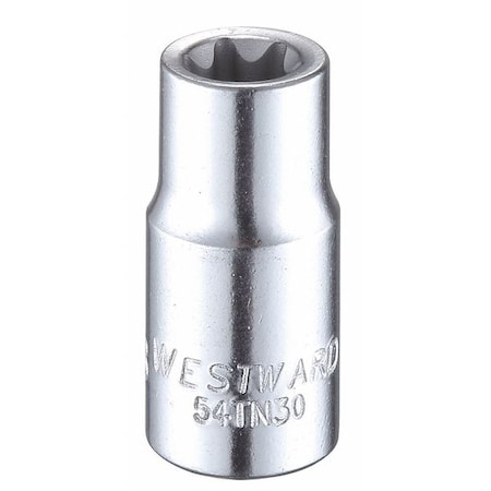 1/4 in Drive Torx® Socket SAE E-8 Tip, 1 7/32 in L MPN:54TN30