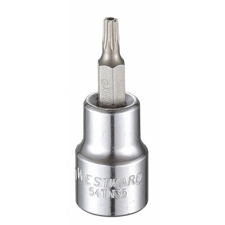 3/8 in Drive Tamper Resistant Torx® Socket Bit Torx® T20 Tip, 1 3/4 in L MPN:54TN35