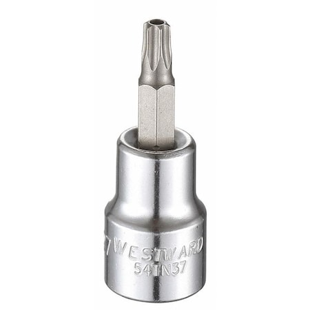 3/8 in Drive Tamper Resistant Torx® Socket Bit SAE T27 Tip, 1 3/4 in L MPN:54TN37