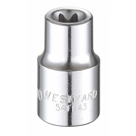 3/8 in Drive Torx® Socket SAE E-10 Tip, 1 1/4 in L MPN:54TN43
