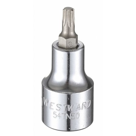 1/2 in Drive Torx® Socket Bit SAE T30 Tip, 2 1/4 in L MPN:54TN50