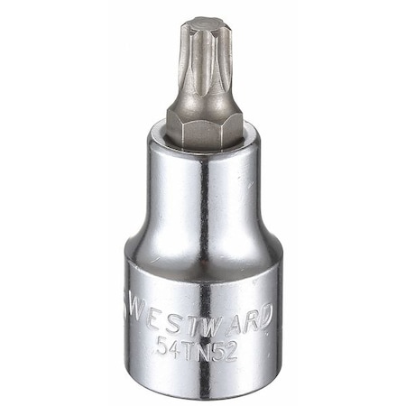 1/2 in Drive Torx® Socket Bit SAE T45 Tip, 2 1/4 in L MPN:54TN52