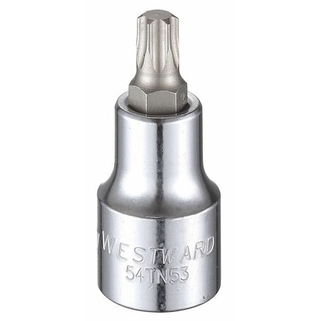 1/2 in Drive Torx® Socket Bit SAE T47 Tip, 2 1/2 in L MPN:54TN53