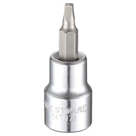 3/8 in Drive Square Socket Bit SAE R2 Tip, 1 13/16 in L MPN:54TN76