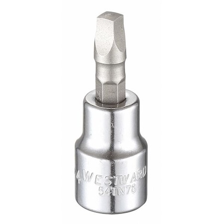 3/8 in Drive Square Socket Bit SAE R4 Tip, 1 13/16 in L MPN:54TN78