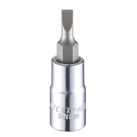 1/4 in Drive Slotted Socket Bit SAE 5/32 in Tip, 1 1/2 in L MPN:54TN96